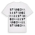 Stångehall ordlek t-shirt