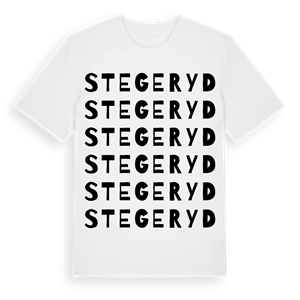 Stegeryd ordlek t-shirt – ekologisk bomull t-shirt från Pinshirt
