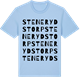 Blue Soul t-shirt med Stenerydstorp ordlek t-shirt