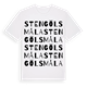 Stengölsmåla ordlek t-shirt