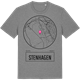 Mid Heather Gray t-shirt med Stenhagen t-shirt
