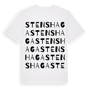 Stenshaga ordlek t-shirt – ekologisk bomull t-shirt från Pinshirt