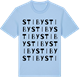 Blue Soul t-shirt med Stiby ordlek t-shirt