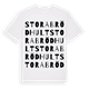 Stora Brödhult ordlek t-shirt