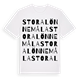 Stora Lönnemåla ordlek t-shirt