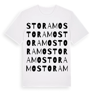 Stora Mo ordlek t-shirt – ekologisk bomull t-shirt från Pinshirt
