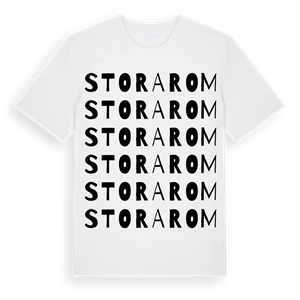 Stora Rom ordlek t-shirt – ekologisk bomull t-shirt från Pinshirt