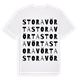Stora Vörta ordlek t-shirt