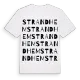 Strandhem ordlek t-shirt