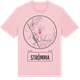 Pink Cotton t-shirt med Strömma t-shirt