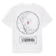 White t-shirt med Strömma t-shirt