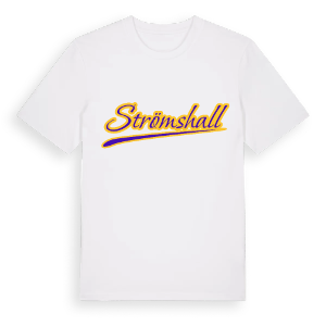 Strömshall baseball t-shirt – ekologisk bomull t-shirt från Pinshirt