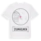 White t-shirt med Stumholmen t-shirt