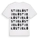 Sturkö ordlek t-shirt