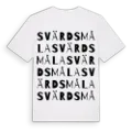 Svärdsmåla ordlek t-shirt