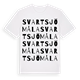 Svartsjömåla ordlek t-shirt
