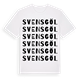 Svensgöl ordlek t-shirt