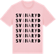 Pink Cotton t-shirt med Svinaryd ordlek t-shirt
