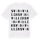 Svinavallen ordlek t-shirt