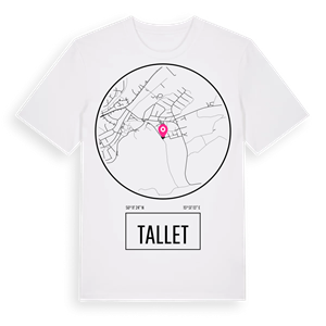 Tallet t-shirt – ekologisk bomull t-shirt från Pinshirt
