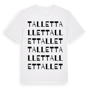 Tallet ordlek t-shirt – ekologisk bomull t-shirt från Pinshirt