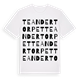 Teandertorpet ordlek t-shirt