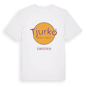 Tjurkö cirkel t-shirt – ekologisk bomull t-shirt från Pinshirt