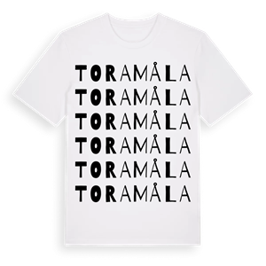 Toramåla ordlek t-shirt – ekologisk bomull t-shirt från Pinshirt