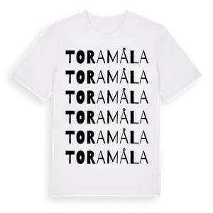 Toramåla ordlek t-shirt – ekologisk bomull t-shirt från Pinshirt