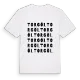 Torgöl ordlek t-shirt