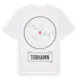 White t-shirt med Torhamn t-shirt