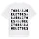 Torsabjörke ordlek t-shirt