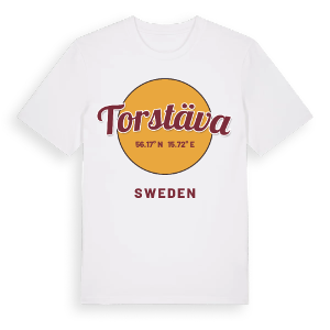 Torstäva cirkel t-shirt – ekologisk bomull t-shirt från Pinshirt