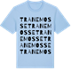 Blue Soul t-shirt med Tranemosse ordlek t-shirt