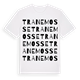 Tranemosse ordlek t-shirt