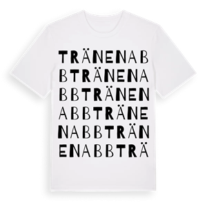 Tränenabb ordlek t-shirt – ekologisk bomull t-shirt från Pinshirt