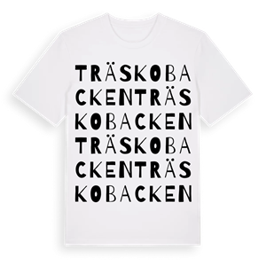 Träskobacken ordlek t-shirt – ekologisk bomull t-shirt från Pinshirt