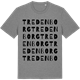 Mid Heather Gray t-shirt med Tredenborg ordlek t-shirt