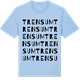 Blue Soul t-shirt med Trensum ordlek t-shirt