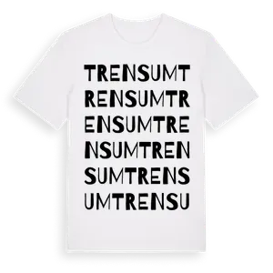Trensum ordlek t-shirt – ekologisk bomull t-shirt från Pinshirt
