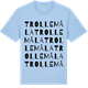 Blue Soul t-shirt med Trollemåla ordlek t-shirt