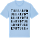 Blue Soul t-shirt med Tubbaryd ordlek t-shirt