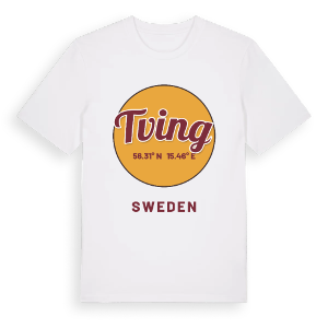 Tving cirkel t-shirt – ekologisk bomull t-shirt från Pinshirt
