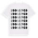 Uddabygd ordlek t-shirt