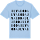 Blue Soul t-shirt med Ulvaboda ordlek t-shirt