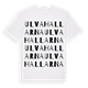 Ulvahallarna ordlek t-shirt