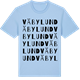Blue Soul t-shirt med Väbylund ordlek t-shirt
