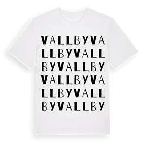 Vallby ordlek t-shirt – ekologisk bomull t-shirt från Pinshirt