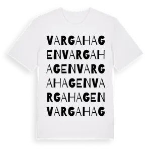Vargahagen ordlek t-shirt – ekologisk bomull t-shirt från Pinshirt
