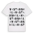 Vastansmåla ordlek t-shirt